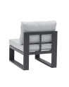 Salon de jardin d’angle - Niland Noir