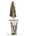 Porta abiti Rizzo 30x40x160 cm