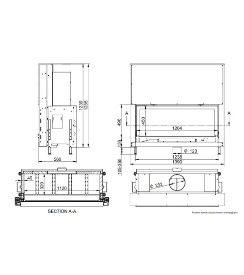 copy of Insert cheminée à bois AUVYS 10 kW