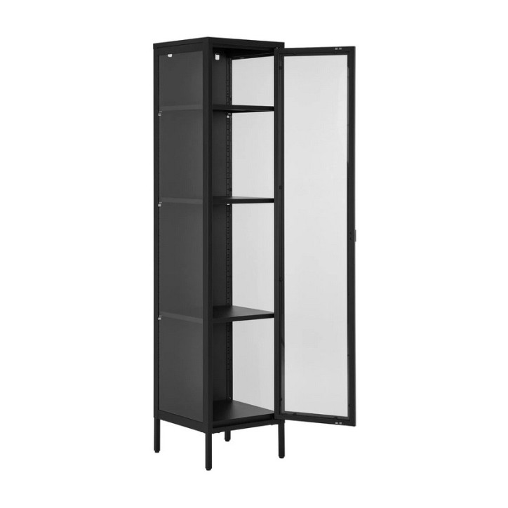 Mobile Brisbane Slim Black 40x35x180 cm