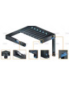 Pergola Angie bioclimatica 3x3 m 2 tende e illuminazione LED