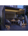 Pérgula Angie bioclimática 3x4 m – 2 cortinas e iluminação LED