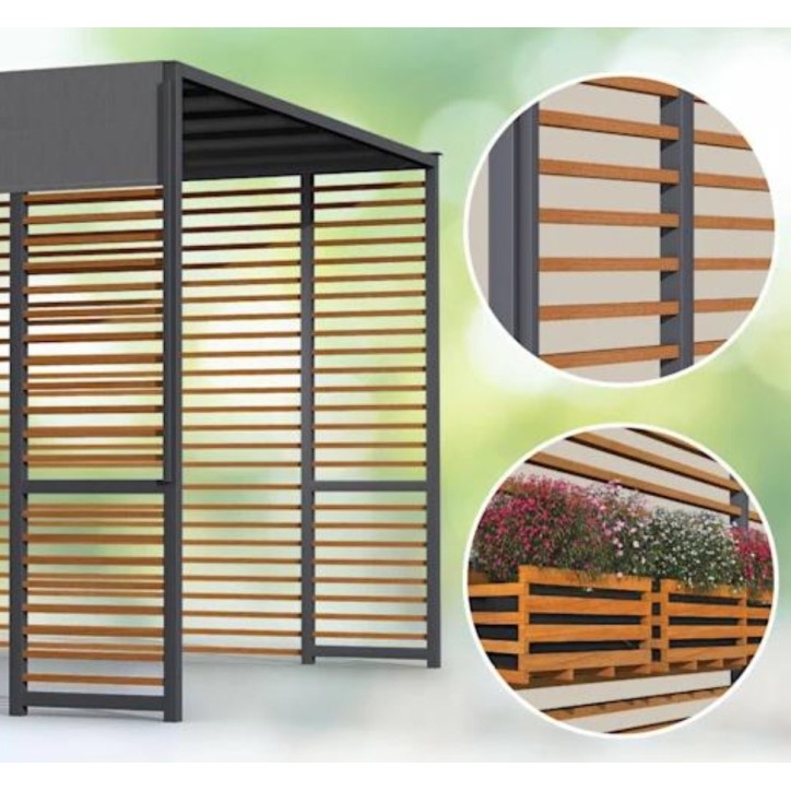 Gazebo Lisboa 3x3 m