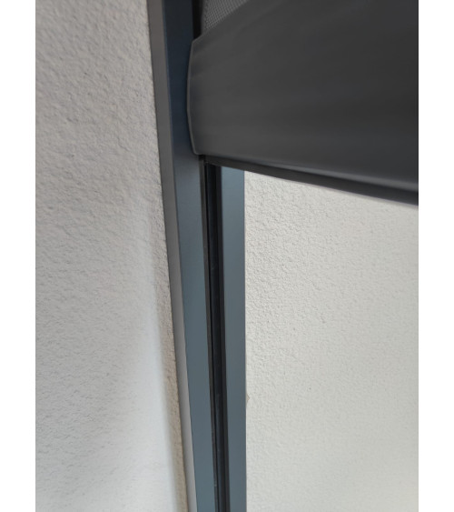 Pergola Angie bioclimatica 3x4 m 4 tende e illuminazione LED