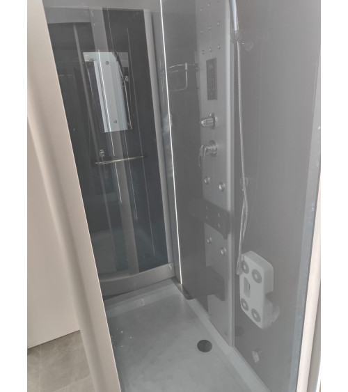 aquasystem 90*90*223 cm hydromassage suihkukaappi - Design suihkukaappi - kylpyhuonekalusteet