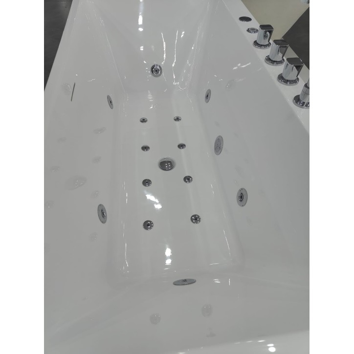 Vrijstaand bubbelbad Bornéo 150 x 75 x 58 cm