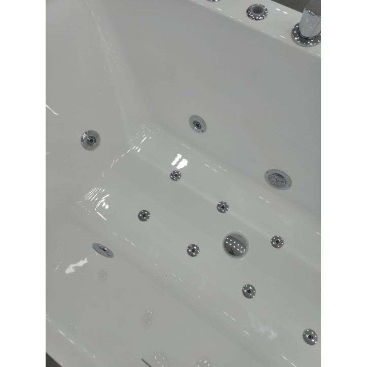 Vrijstaand bubbelbad Bornéo 150 x 75 x 58 cm