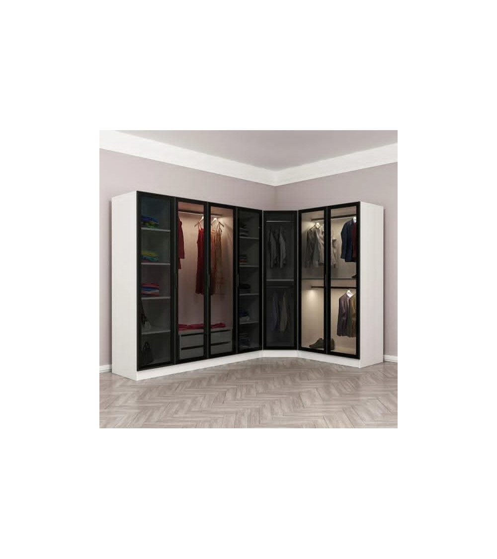 Armoire Coulissante 2 Portes Minar Kale 190 x 60 x 120