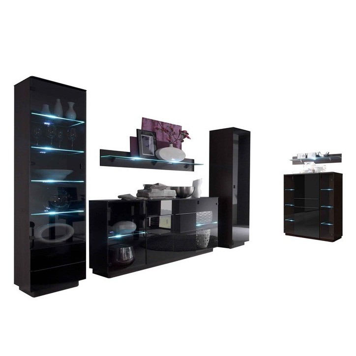 Ensemble salon GONSALO wenge