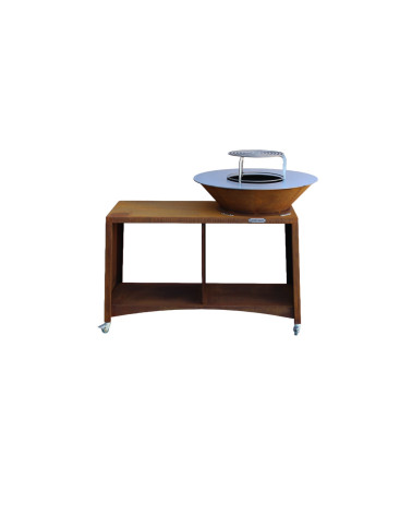 Barbecue FIESTA ISLAND rouille 100 cm