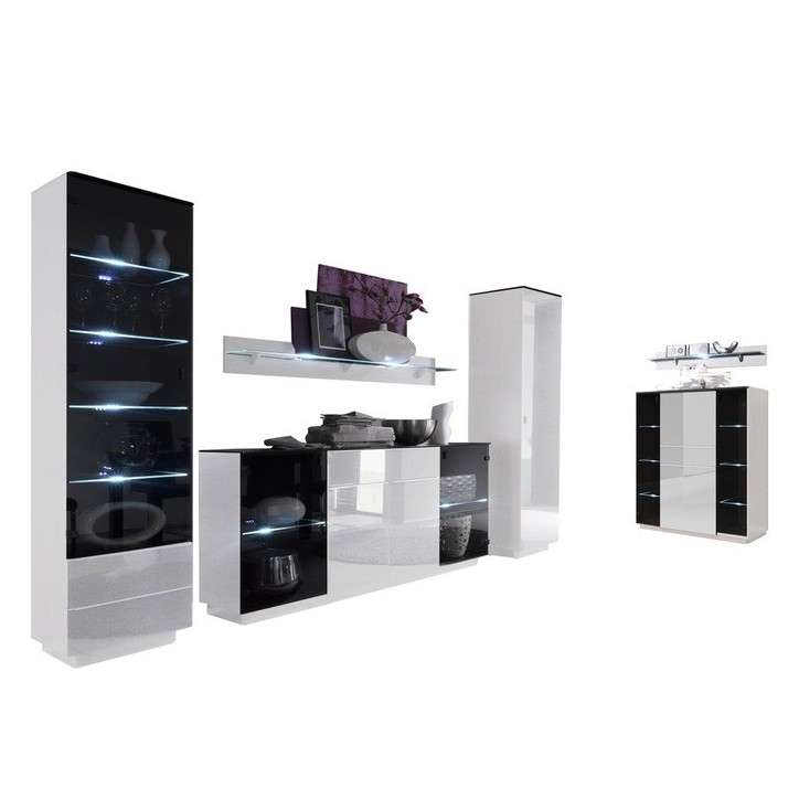 Ensemble salon GONSALO blanc Ensemble salon GONSALO blanc