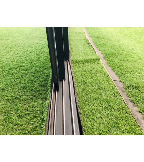 Pérgola / Varanda Annie Branca 3x3 m – em vidro e alumínio