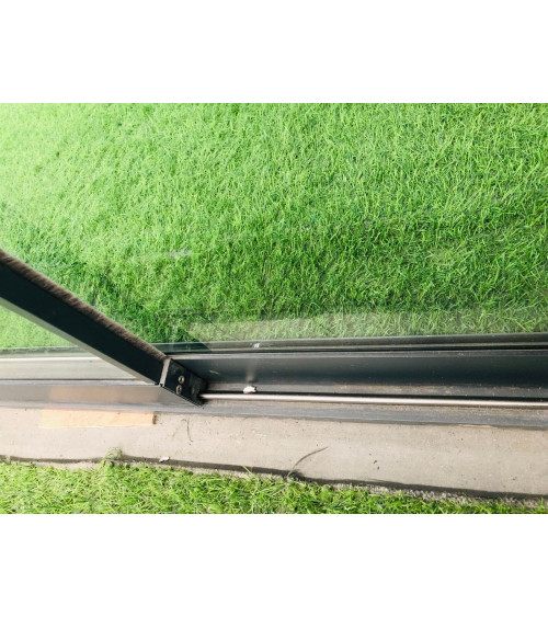Pérgola / Varanda Annie Branca 4x4 m – em vidro e alumínio