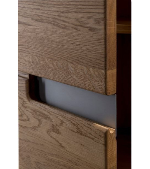 Aparador alto 3 puertas TORINO roble 147 cm