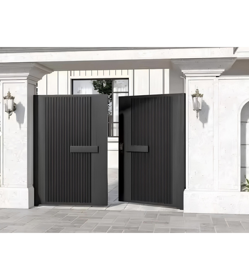 Portail Julie 170x300cm – 2 vantaux en aluminium