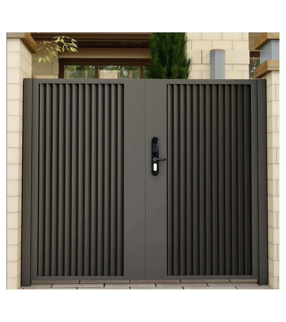 Portillon luis 170x200cm – 2 vantaux en aluminium