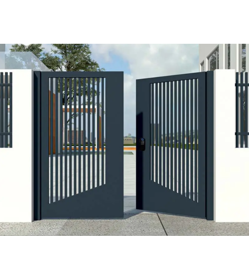 Portillon xavier 100x160cm – 2 vantaux en aluminium