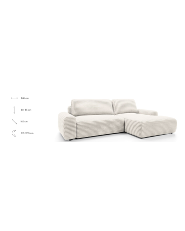 copy of Hoekbank ALICANTE MAXI 293 x 185 cm in verschillende kleuren