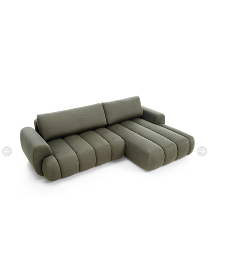 Sofá cama rinconera ALICANTE MAXI 293 x 185 cm en varios colores