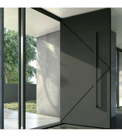 Porta d’ingresso in alluminio Breme 210X100 cm