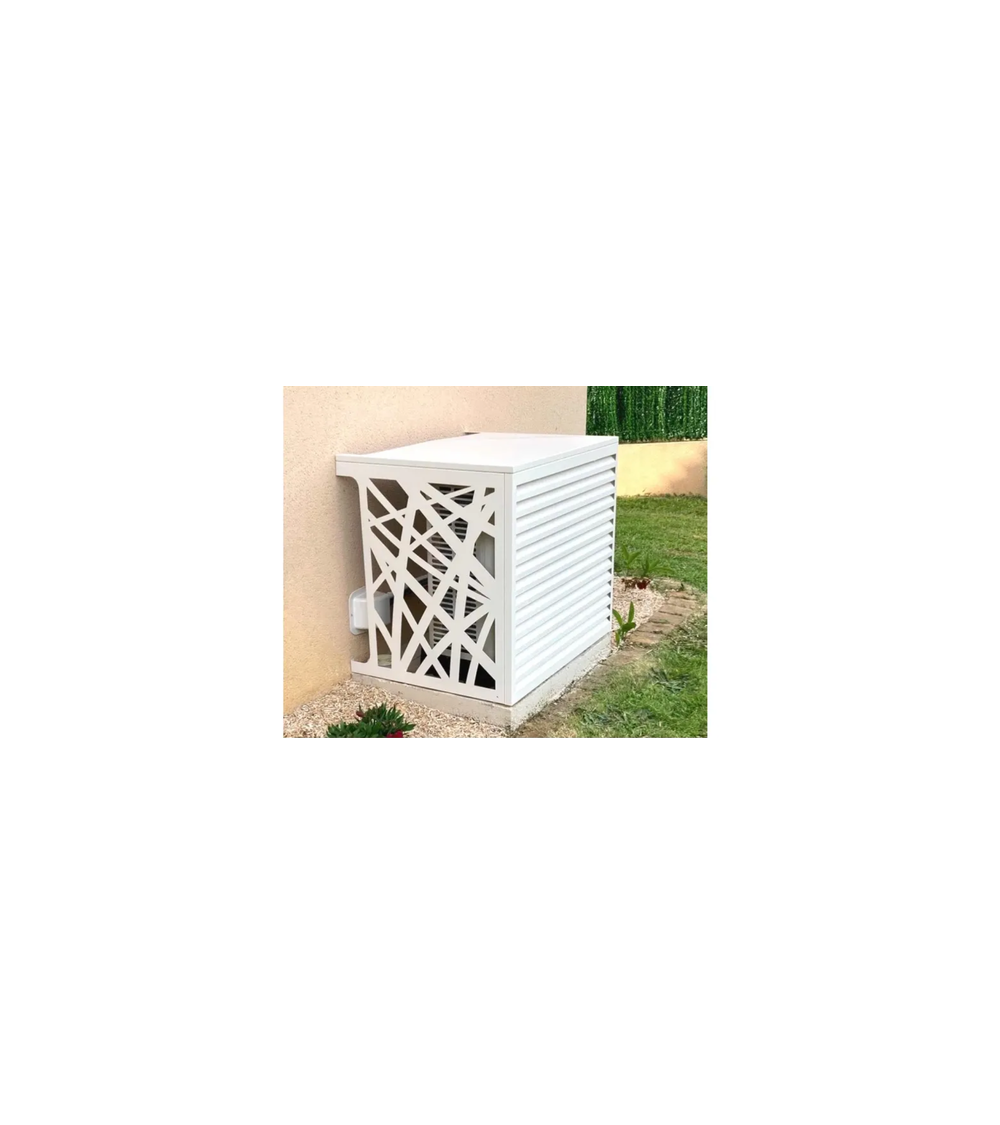 Cache climatiseur alu 100x85X65 cm