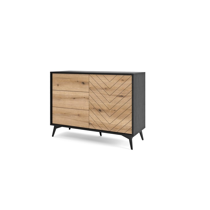 Buffet haut 1 porte 3 tiroirs DIAMOND KSZ104 104x77x39 cm