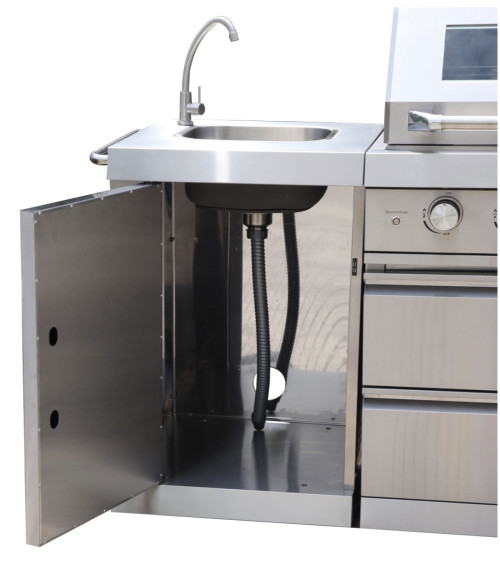 Cozinha exterior BBQ Élio – 243,5 x 60 x A119 cm