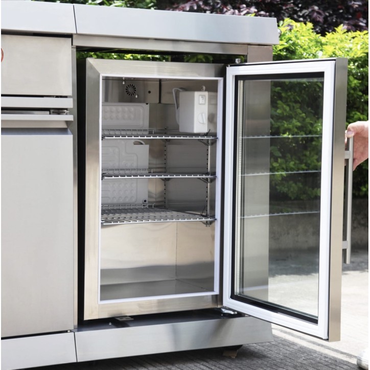 Cucina da esterno BBQ Élio - 243,5 x 60 x H119 cm