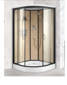 copy of Cabine douche RIO Noir 90 x 90 x 204 cm
