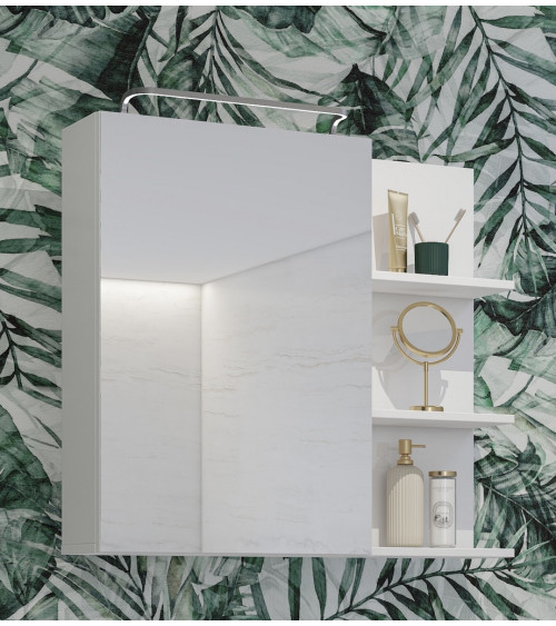 Ensemble de salle de bain Irvine Blanc - 78x51x48cm