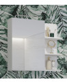 Set da bagno Irvine Bianco 78x51x48cm