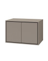 Conjunto de casa de banho Irvine Taupe - 78x51x48 cm