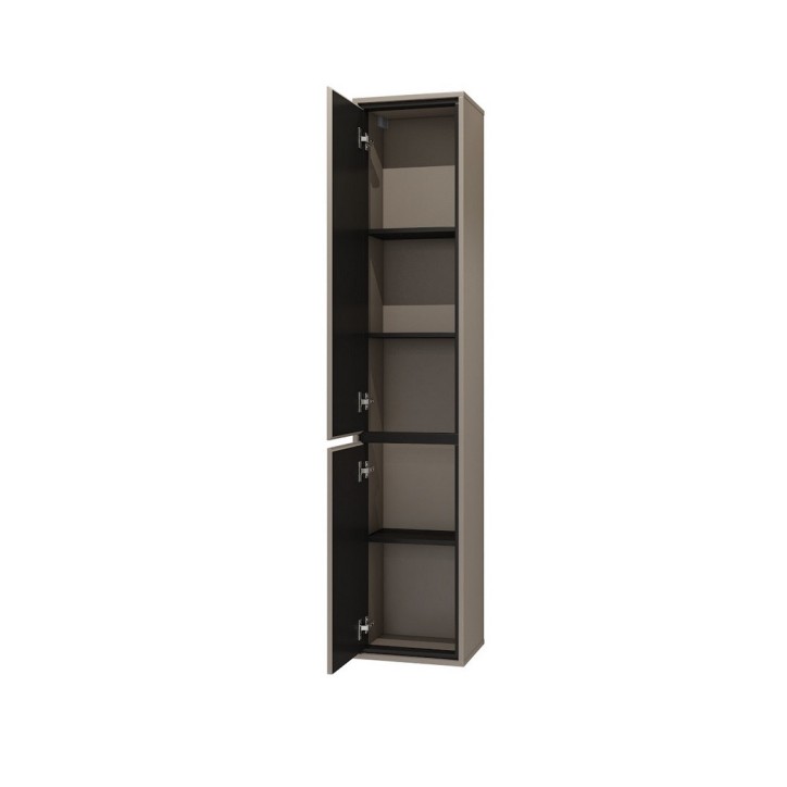 Ensemble de salle de bain Irvine Taupe - 78x51x48cm