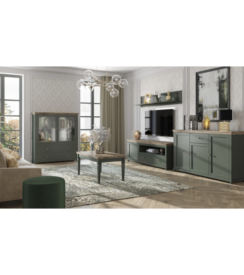 Salón completo Evora - verde oliva