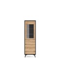 Armoire vitrine DIAMOND W54 54x178x39 cm