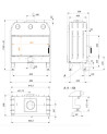 Insert Cheminée - Colombes 19Kw