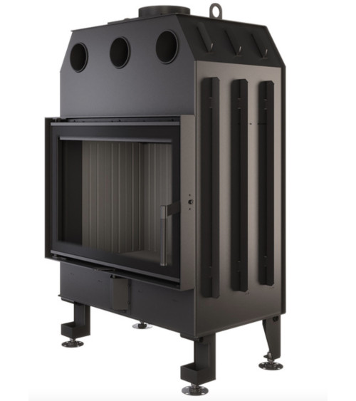 Insert cheminée JUNO 12 PANNEAU NOIR