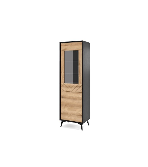 Armoire vitrine DIAMOND W54 54x178x39 cm