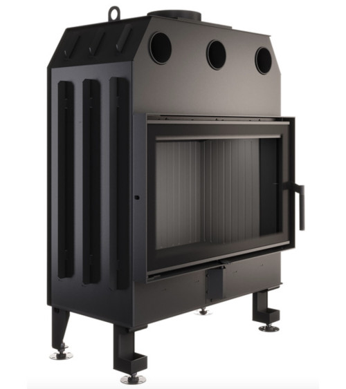 Insert cheminée JUNO 12 PANNEAU NOIR