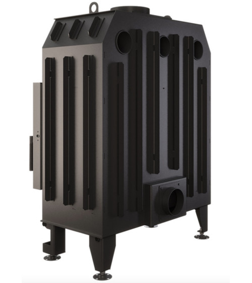 Insert cheminée JUNO 12 PANNEAU NOIR