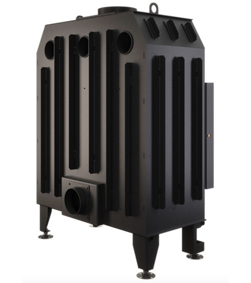 Insert cheminée JUNO 12 PANNEAU NOIR