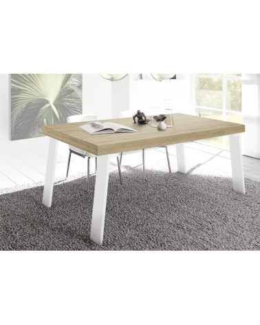 Tavolo Palma - chiaro/bianco - 168 x 88 x 78cm