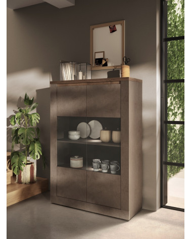 TV-meubel corte II.black - Woonkamerdecoratie