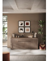 Buffet 4 portes, 1 tiroir Ischia Mercure - 207x88x43cm