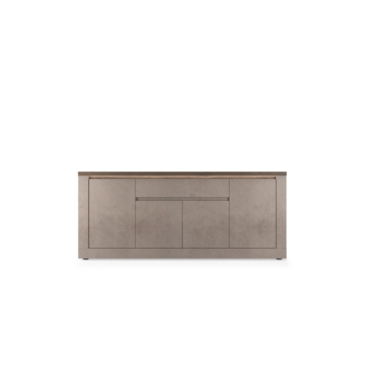 Buffet 4 portes, 1 tiroir Ischia Mercure - 207x88x43cm