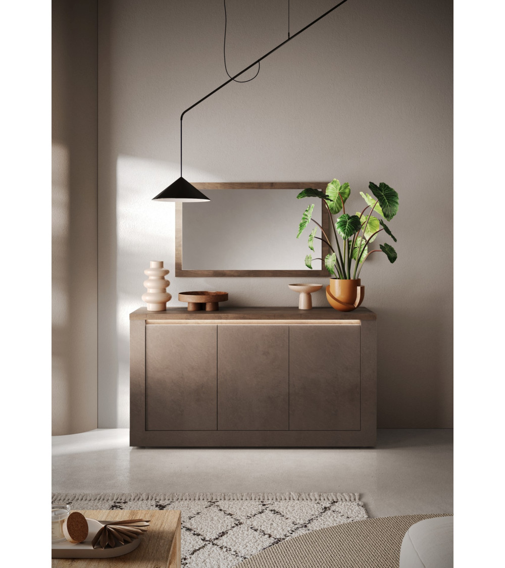 Ensemble meuble TV corte II.noir - Décoration séjour