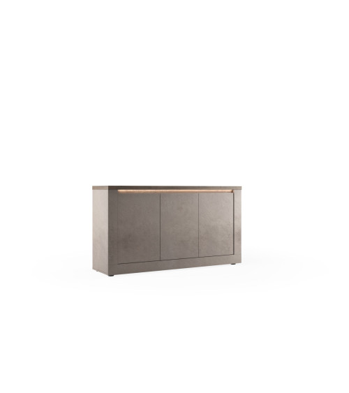 TV-meubel corte II.black - Woonkamerdecoratie