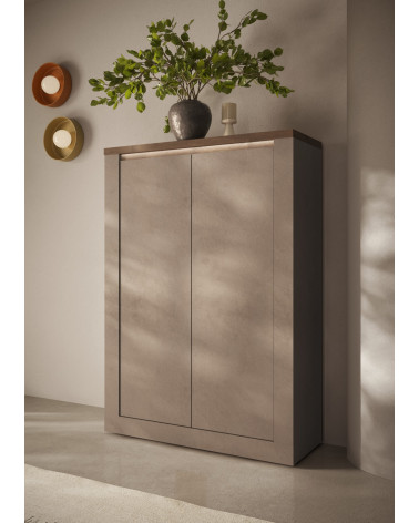 TV-meubel corte II.black - Woonkamerdecoratie