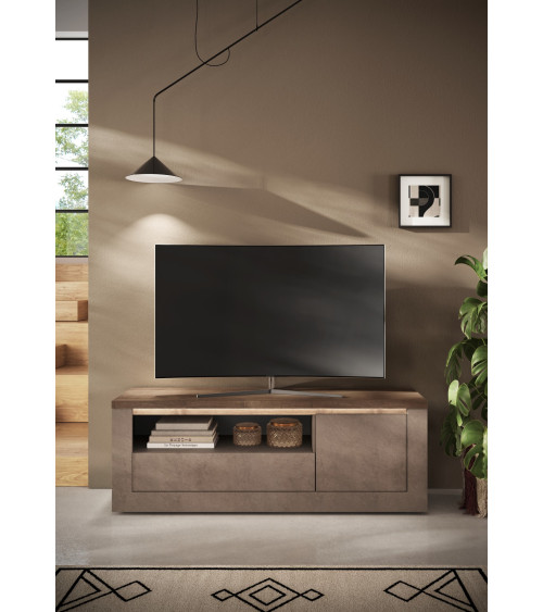 Ensemble meuble TV corte II.noir - Décoration séjour