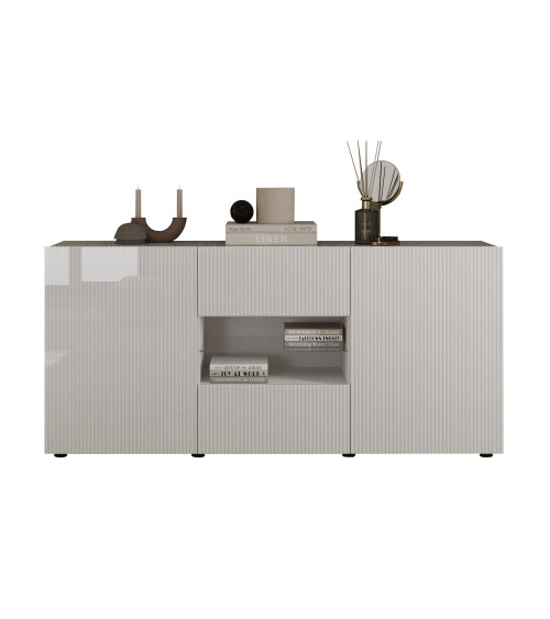 Buffet Rio bianco - 2 ante, 2 cassetti - 181 x 84 x 42cm